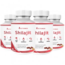Nutripath Shilajit Extract - 4 Bottle